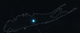 Map of Long Island.